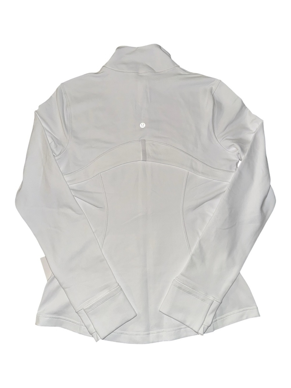 Lululemon Define Jacket Luon White Size 10 NWT Full Zip Athleisure - Picture 2 of 9